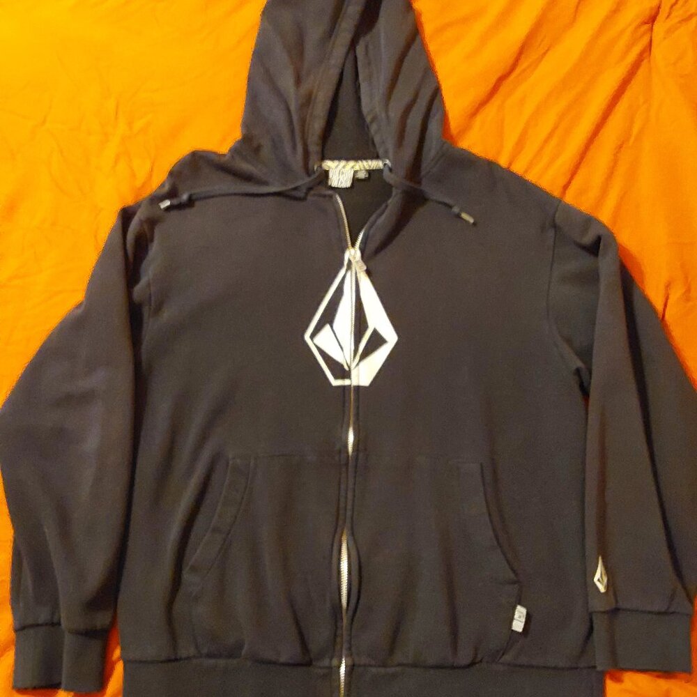 Volcom zip up hoodie.